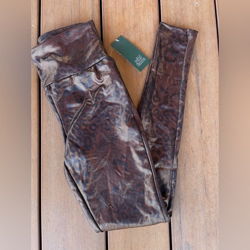 Leopard leggings nwt
